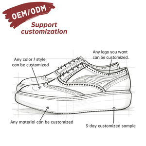 Zapatos de Diseñador de Lujo Premium con Puntera Spectator, Detalle Brogue, Cuero Vacuno Genuino, Suela Plataforma Ultraligera TCR y Plataforma Elevada - Product Image 3