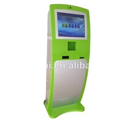 Guichet automatique en libre-service, guichet automatique personnalisé, accepteur de billets et de pièces de monnaie, terminal de paiement sur pied avec lecteur de carte, imprimante, point de vente