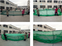 Chine Cage de pisciculture HDPE durable de haute qualité ferme aquacole flottante pour la pisciculture dans le lac ou la mer