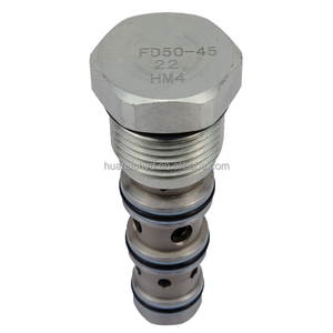 Vannes de division de débit hydrauliques à cartouche FD50-45, type bobine, proportionnelles - Product Image 1