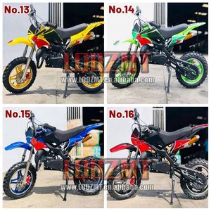 Todoterreno Superbike Mini motocicleta 2 tiempos <span class=keywords><strong>49CC</strong></span> gasolina Dirt Bike <span class=keywords><strong>Moto</strong></span> bicicletas niños adultos dos ruedas <span class=keywords><strong>Cross</strong></span> Racing <span class=keywords><strong>Moto</strong></span> - Product Image 5