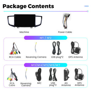 NaviFly NF Le plus récent autoradio Android 4g Lte DSPDVR TRMS pour <span class=keywords><strong>Honda</strong></span> Pilot 2016-2019 prend en charge la sortie <span class=keywords><strong>AV</strong></span> complète - Product Image 6