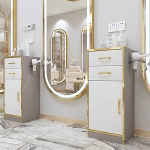 Wss Latest Salon <b>Trolley</b> Design Beauty Makeup Storage Furniture Elegant Makeup <b>Trolley</b> for Salons - Product Image 1