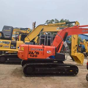 รถขุดฮิตาชิ ZX120-6 มือสอง สภาพดี ขนาด 12 ตัน รุ่น Ex120 รถขุดขนาดกลางแบบตีนตะขาบ zx200 ex200 อุปกรณ์ไฮดรอลิก - Product Image 3