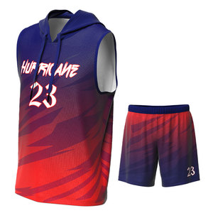 Personnalisé 7on7 Maillot de Football Sublimation Spandex Polyester Conception à Capuche Chemises de Football d'Équipe Sans Manches - Product Image 6