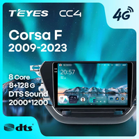 TEYES CC4 para Opel Corsa F 2019-2023, Autoradio CarPlay, Sistema Multimedia Estéreo, Android Auto, Unidad Principal 2DIN para Automóvil