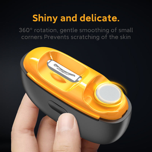 Coupe-ongles pour bébé, coupe-ongles 3 en 1, coupe-ongles électrique automatique avec polissage et lumière - Product Image 4
