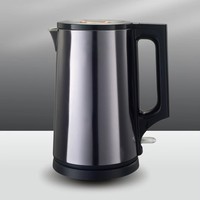 Nouveau style Bouilloire en acier inoxydable Bouilloire électrique de 1,8 l avec protection contre la surchauffe Vente en gros
