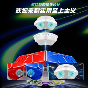 Yj Yuhu Five <b>Magic</b> V3 Magnetic 3x3 <b>Cube</b> Speedcubing Educational Toy For Teens - Product Image 1
