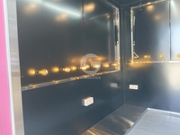 Excellent conteneur de stockage de 10 pieds, design européen, bar-restaurant respirant, mur préfabriqué en acier inoxydable