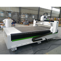Machine de fraisage CNC multifonctionnelle 3 axes 4x8 avec moteur pas à pas/servo pour la production de meubles de cuisine en contreplaqué et la nesting de pièces lourdes