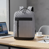 Mochila para Portátil de Viaje de Negocios con Logotipo Personalizado, Gran Capacidad, Diseño USB, Mochila Escolar para Computadora