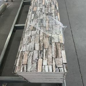 Revestimiento Exterior Aislante Térmico con Patrón <span class=keywords><strong>de</strong></span> Ladrillo, Paneles Sándwich <span class=keywords><strong>de</strong></span> Espuma <span class=keywords><strong>de</strong></span> PU, Aluminio y Acero para Exteriores <span class=keywords><strong>de</strong></span> Villas - Product Image 6