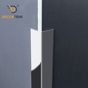 Esquinero Metálico para Construcción, Venta Caliente <span class=keywords><strong>de</strong></span> Fábrica DECORTRIM, Protector <span class=keywords><strong>de</strong></span> Esquinas <span class=keywords><strong>de</strong></span> Pared <span class=keywords><strong>de</strong></span> Aluminio Plateado - Product Image 2