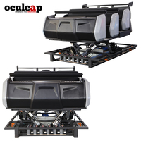 Fournisseur de simulateurs de vol VR Oculeap, réalité virtuelle 9D, jeux dynamiques, cinéma 3D à œil nu 5D 7D, nouveau design, cinéma volant 12D