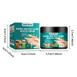 Crème pour les mains et les pieds South Moon - Crème de massage douce et confortable à utiliser, utilisation <span class=keywords><strong>universelle</strong></span>, durée de conservation de 3 ans - Product Image 6