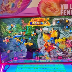 Wholesale Commercial 6-Player Multi-Screen 'Yu Long Feng Wu' Fishing <b>Arcade</b> Coin-Operated Luxury Entertainment Machine - Product Image 3