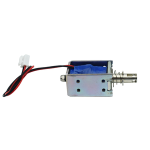 โซลินอยด์แบบเปิดเฟรมที่ออกแบบได้ตามความต้องการ ขนาดเล็ก 12v 24v แบบดึง-ดัน - Product Image 2