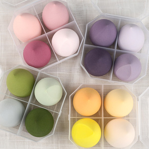 Ensemble d'éponges de beauté : Éponge en forme de <span class=keywords><strong>gourde</strong></span>, Éponge de maquillage goutte d'eau, Éponge-coussin d'<span class=keywords><strong>air</strong></span>, Outil de beauté non lavable, Fabriqué au Zhejiang - Product Image 3