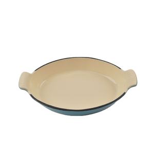 Vente en gros <span class=keywords><strong>de</strong></span> petit plat en fonte, type gril à gaz, casserole ovale au four, vaisselle, poêle à <span class=keywords><strong>poisson</strong></span> en émail, rôtissoire <span class=keywords><strong>de</strong></span> service - Product Image 2