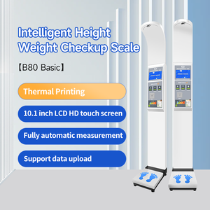 Báscula de Altura y Peso con Monedero, Pantalla Táctil de 10.1 Pulgadas con Impresora Térmica para Farmacia o Gimnasio - Product Image 4