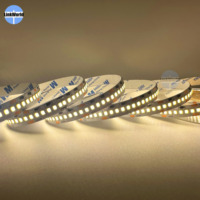 Bande LED SMD 2835 d'usine, 12V 24V, flexible, haute luminosité, éclairage décoratif, blanc chaud, haute luminosité, Luces 2835 LED Strip