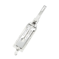 Outil LISHI HU162T(8) 2-en-1 pour serrures de contact et de porte, anti-reflet, pour serruriers professionnels