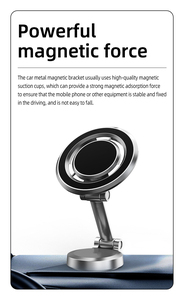 Kakaskin trong xe hơi điện thoại thiết bị cầm tay cái nôi từ điện thoại di động chủ gấp điện thoại di động đứng với GPS hỗ trợ - Product Image 2