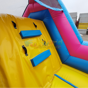 Parcours d'obstacles gonflable kids bounce house commercial <b>inflatable</b> candy land obstacle course - Product Image 5