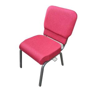 Chaise d'église commerciale empilable en métal de style moderne, sans pliage, pour théâtre, auditorium, hôtel - Vente en gros à prix réduit - Product Image 2