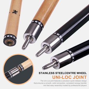 Taco <span class=keywords><strong>de</strong></span> Billar <span class=keywords><strong>de</strong></span> Alta Calidad en Oferta, Taco <span class=keywords><strong>de</strong></span> Billar <span class=keywords><strong>de</strong></span> Madera <span class=keywords><strong>de</strong></span> Arce Canadiense <span class=keywords><strong>de</strong></span> 58 Pulgadas, Punta <span class=keywords><strong>de</strong></span> 12,5 mm, 19 oz 20 oz para Clubes <span class=keywords><strong>de</strong></span> Billar - Product Image 5