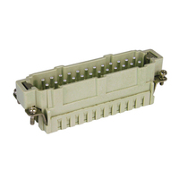 Connecteur d'alimentation femelle étanche IP65 avec boîtier NBR et prise mâle à insert terminal pour équipement industriel