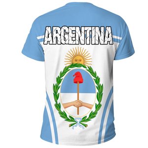 <span class=keywords><strong>Maglia</strong></span> <span class=keywords><strong>Argentina</strong></span> 2025 <span class=keywords><strong>Argentina</strong></span> bandiera attiva stampa da uomo T Shirt prezzo a buon mercato camicie da uomo 2025 alta qualità - Product Image 2