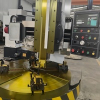 Tour vertical CNC CK5116 GSK à colonne unique, 3 axes, haute précision, 30 kW, diamètre de tournage max. 1600 mm, robuste