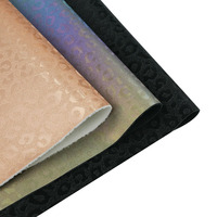 Échantillons sur mesure de cuir PU gaufré extensible de 0,8 mm d'épaisseur pour empeignes de chaussures et sacs