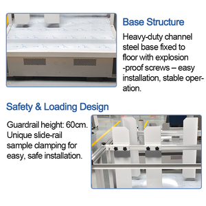 GAOXIN Affichage numérique de la fréquence Faible bruit Base robuste Simulation de transport <span class=keywords><strong>Vibration</strong></span> rotative pour machine 300kg 1 an - Product Image 4