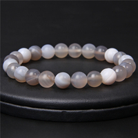 Bracelet en pierres précieuses naturelles en gros, perles en forme de cœur, élastique, cristal, bijoux énergétiques de guérison Reiki, cadeau