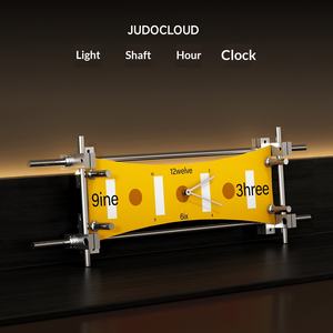 광학 축 데스크탑/벽시계 고급 감각의 걸이형 그림 예술 스타일 2025 신제품 거실 넷 레드 창의적 색상 - Product Image 3