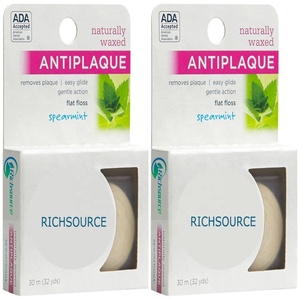 Sinh thái tơ nha khoa xỉa phân hủy sinh học tự nhiên chỉ nha khoa chọn tự nhiên Bạc hà dừa Flosser Hữu Cơ nha khoa xỉa - Product Image 2