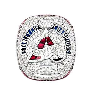 新2022科罗拉多雪崩曲棍球锦标赛戒指时尚合金运动戒指球迷纪念礼物 - Product Image 2