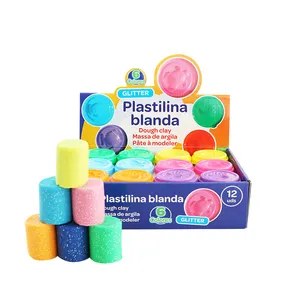 EN-71 Hot Product Non-toxic Eco-friendly Play Dough Creative Modeling Clay for Kids Diy 2 to 4 Years Unisex EN71