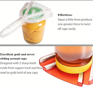 Ouvre-bocal pour mains faibles et personnes âgées souffrant d'arthrite, ouvre-bouteilles facile à utiliser, ouvre-boîtes - Product Image 6