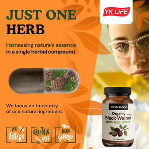 Manajemen tubuh kualitas tinggi wormcengkeh kayu jahe dan parasit membersihkan suplemen peptida kapsul kenari hitam untuk Kesehatan - Product Image 4