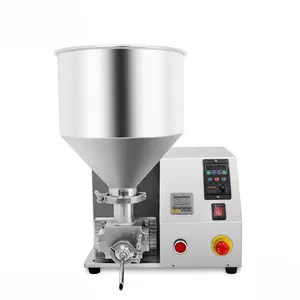 Cream Puff Chocolate Injector Filling Machine Capacity 12L 0.1CBM puff pastry filling machine