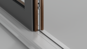 Huasin gỗ nhôm nâng và cửa trượt với tấm kính lớn và trượt trơn tru cho biệt thự sang trọng - Product Image 4