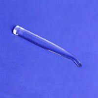 Tige de guidage laser en quartz de silice optique fusionnée de haute pureté 99,99 % JGS2, polie, carrée, sur mesure, OEM