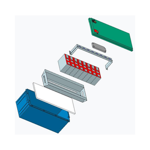 Batterie LiFePO4 ABS 12,8V 300Ah avec BMS à semi-conducteurs R10, <span class=keywords><strong>5000</strong></span> cycles, <span class=keywords><strong>XW</strong></span>-12.8-300, pour VR, bateau, énergie solaire - Product Image 4