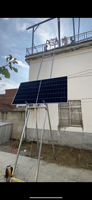 Élévateur à échelle pour toit lève-panneau solaire avec équipement de levage avec roues polyvalent aluminium métal Mobile