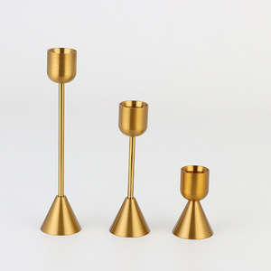 Metal Column <strong>Brass</strong> <strong>Candle</strong> <strong>Holder</strong> Mushroom Shape Variety Size Taper Copper Candlestick <strong>Holder</strong> - Product Image 1