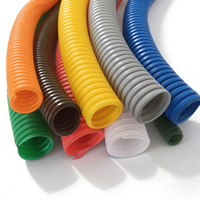 Protection des câbles, protection des fils électriques, ignifuge, nylon PA PE PVC PP, conduit en plastique ondulé